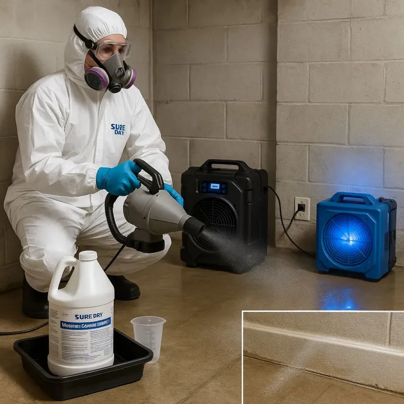 Sanitization and Odor Removal process in Morton, PA