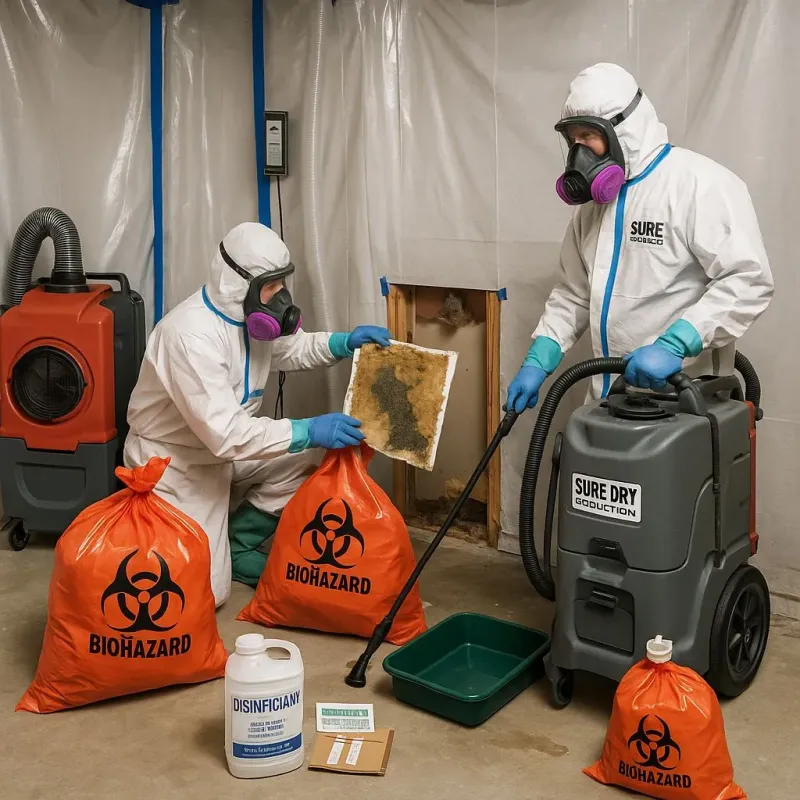 Contaminated Water Handling Protocols process in Morton, PA