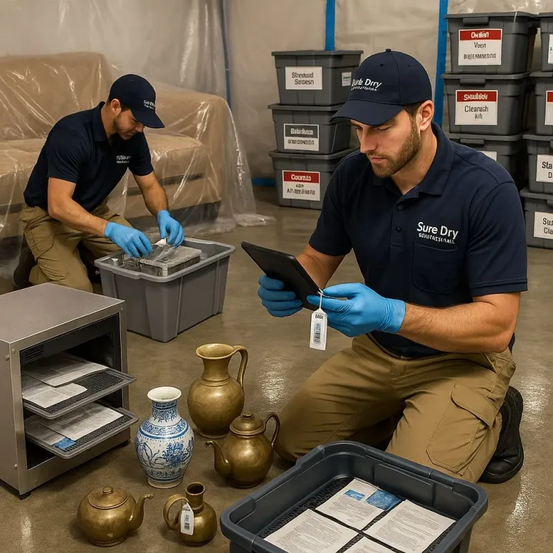 Content Protection and Restoration process in Morton, PA