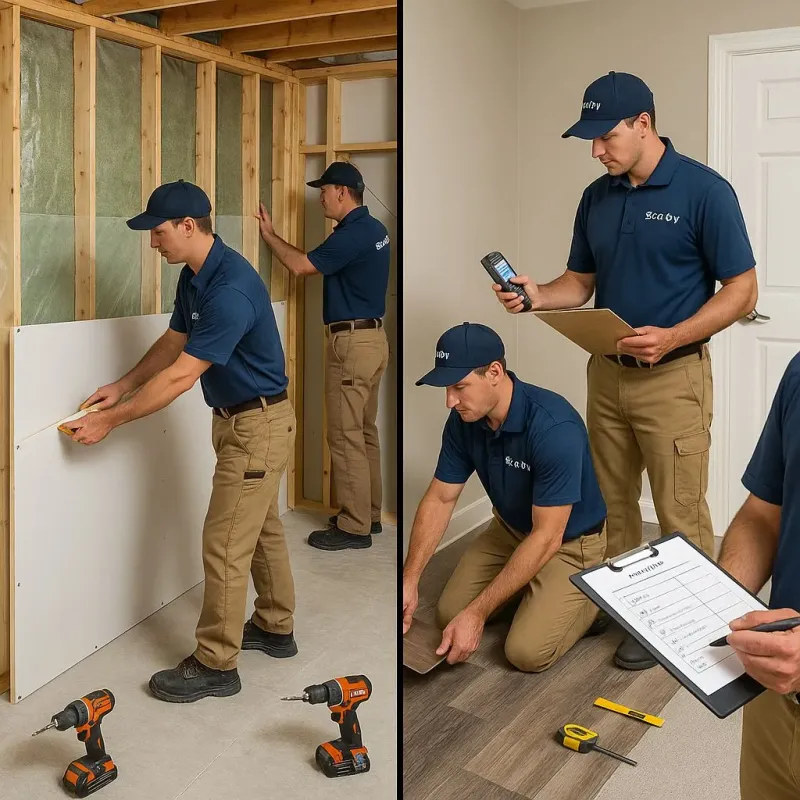 Repairs and Reconstruction process in Morton, PA